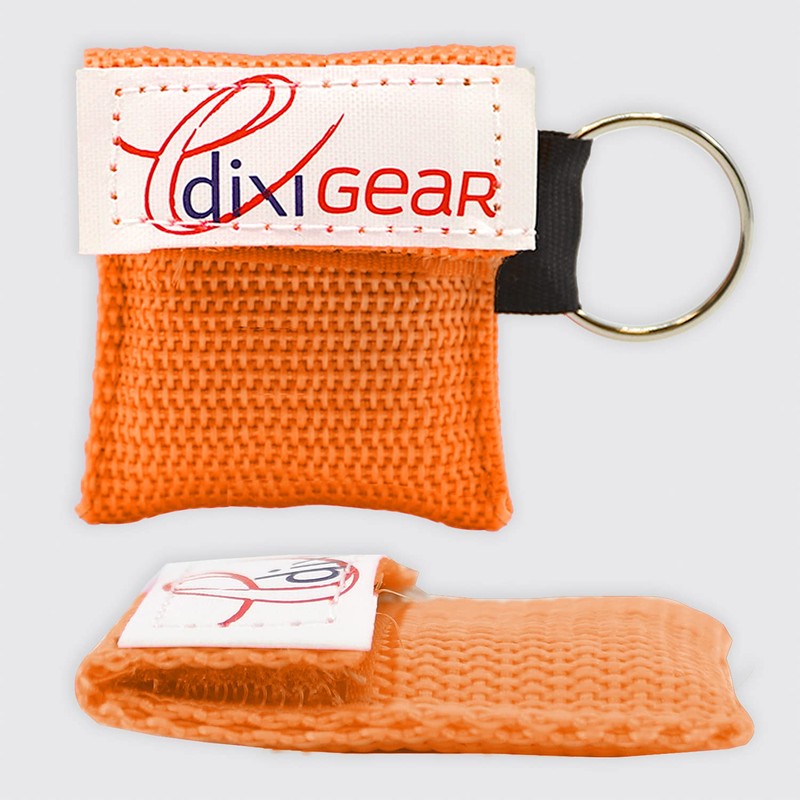 Dixie EMS CPR Mask for Pocket or Key Chain, CPR