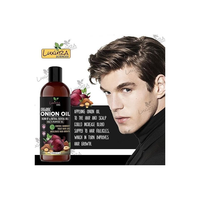 Generic Organic Onion Hair Growth Oil | Controls Hair Loss,