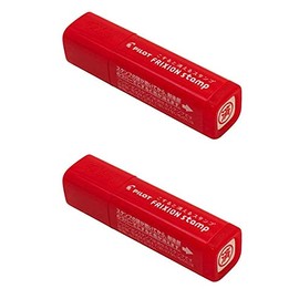 Pilot SPF1202R Frixion Stamp (2-Pack) Ink Color: Red