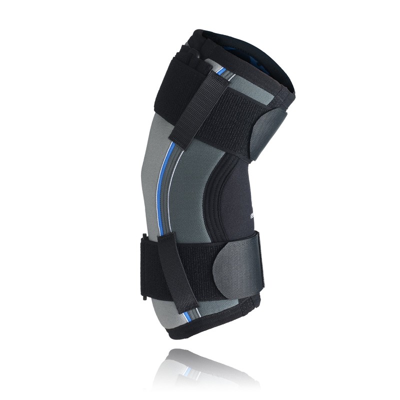 Rehband Power Line Neoprene Brace Right Elbow Support - Grey,