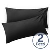 Blumtal - Anthracite Pillow Cases 2 Pack 50 x 70