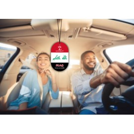 GLÜCKSBLATT premium düfte Autoparfüm Duft Flagge IRAQ