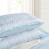 Nanko Quilt Set Queen Full Size 3 pcs, Grey and
