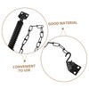 Gadpiparty 2set Heavy Duty Chain Lock Safety Spring Screen Closer