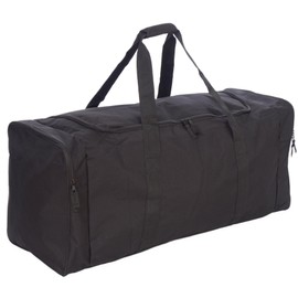 Jetstream Heavy Duty Multi Pocket Large Sports Gym Equipment Travel Duffel Bag (36 Inch, Red)