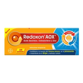 Redoxon Aox Tableta Efervescente 1000 Mg/400 Ui/10 Mg, 10 Tabletas