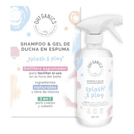 Splash And Play Ohganics Shampoo Y Gel De Ducha Para Bebés