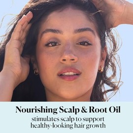 Sky Organics - Aceite De Romero Orgánico Con Raíces Fuertes - Suero Para El Crecimiento Del Cabello Con Macadamia, Jojoba Y Aceites Esenciales Para Cuero Cabelludo - Belleza Natural Y Cuid