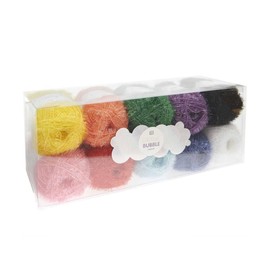 Rico Design Creative Bubble Set, 10 Colours, 50 g Each (Rainbow)