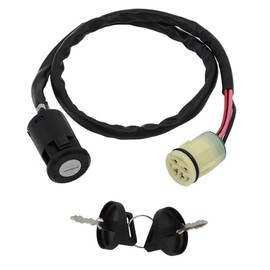 Factory Spec, AT-01283, Ignition Switch w/Keys for Honda Foreman 500/520, Rubicon 500/520 & Rancher 420 fits many 2015-2024 Models