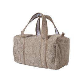 Filet - Borsa per cambio neonati, borsa da viaggi e maternità, borsa per pannolini per neonati di grandi dimensioni, realizzata in cotone trapuntato, made in Italy, Corda