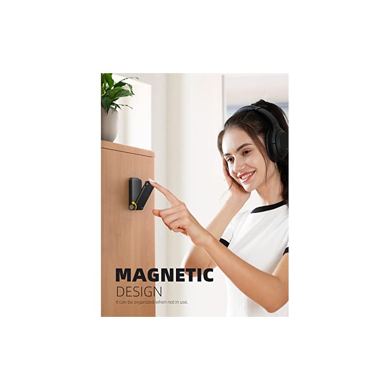 Lamicall Under Desk Headphone Stand - Adhesive Headset Holder Hook