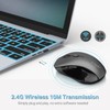 XuanGui Wireless Mouse,DPI 4000,2.4GHz Ergonomic Computer Mouse,Side Grips for Control,6