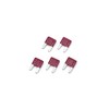 Kijima 304-7108 Mini Flat Fuse, 10A, 5 Pack