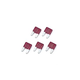 Kijima 304-7108 Mini Flat Fuse, 10A, 5 Pack