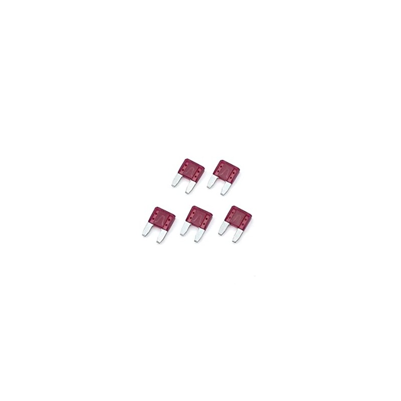 Kijima 304-7108 Mini Flat Fuse, 10A, 5 Pack