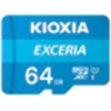 KIOXIA 64GB EXCERIA microSD Memory Card U1 Class 10 100MB/s
