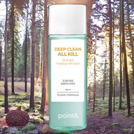 Point & Minimize Skin Irritation Eye Makeup Eraser Eye Makeup Remover Deep Clean All Kill Lip & Eye Remover 4 Pieces 150ml / 포인트앤 피부 자극 최소화 눈 화장 지우개 아이 메이크업 제거제 딥 클린 올킬 립앤아이 리무버 4개 150ml