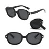 REONAS Folding Polarized Sunglasses, Travel, Portable, Women's Sunglasses, UV 400,