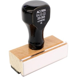 3 Line Regular Rubber Stamp