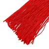 Feng Shui Wu Lou Red Lucky Tassel 10cm High Rope