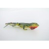 Collectible Wildlife Gifts Realistic Iguana Toy, Hand Painted, Hard Rubber