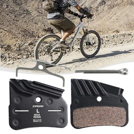 1 Pair Black Disc Brake Pads, N03A Bicycle Disc Brake Pads, Mountain Bike Disc Brake Pads for Shimano M9120, M8120, M7120 Bicycle Accessories