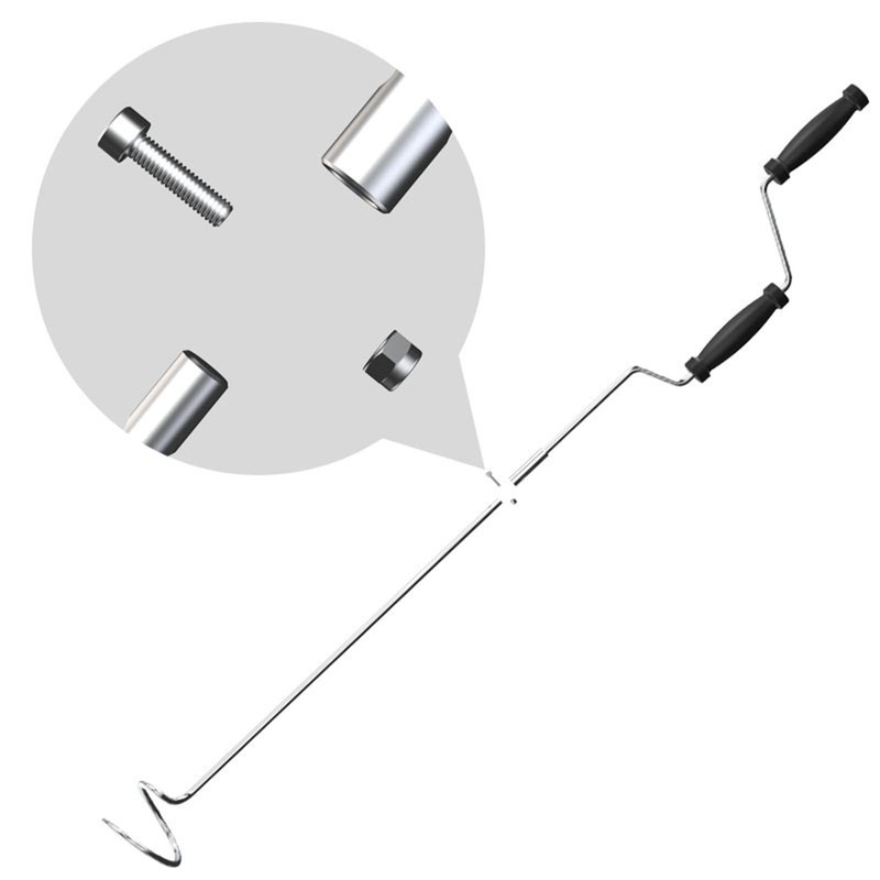 ＫＬＫＣＭＳ Compost Aerator Outdoor Portable Easy to Grip Compost Turner