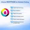 NEXTPGAE Ink Compatible Ink Cartridge Replacement for Brother LC75 LC71