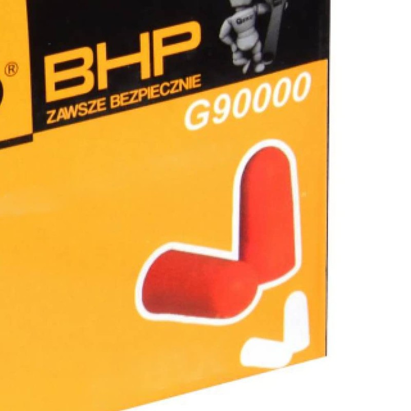 Geko G90000 PU Foam Ear Plugs – Orange