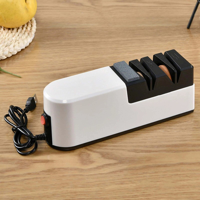 DUOERLAN Electric Knife Sharpener Professional Kitchen Sharpening Stone Grinder knives