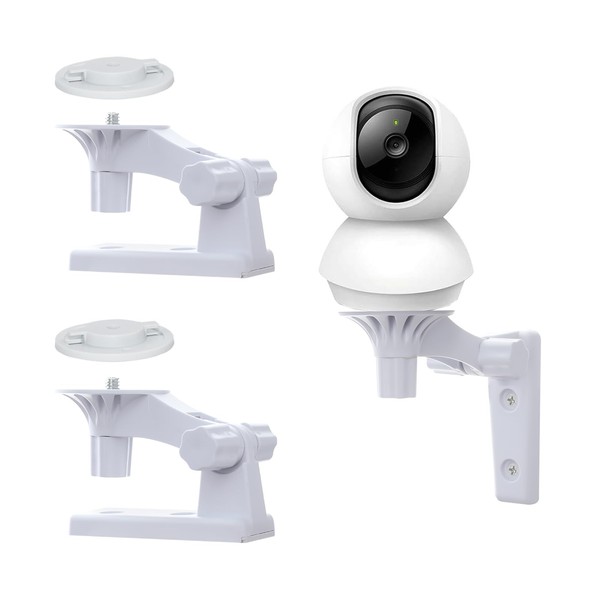 2 Pack Wall Mount Compatible with TP-Link Tapo C200/C210, Kasa