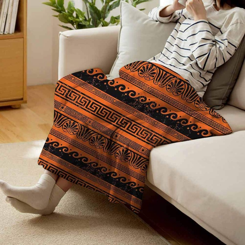 Toga Heavy Party Blanket Old Border Ornaments Sofa Plush Blanket