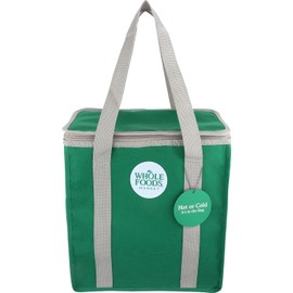 Whole Foods Market Insulated Cooler Bag | 3.5 Gallon, Large Square