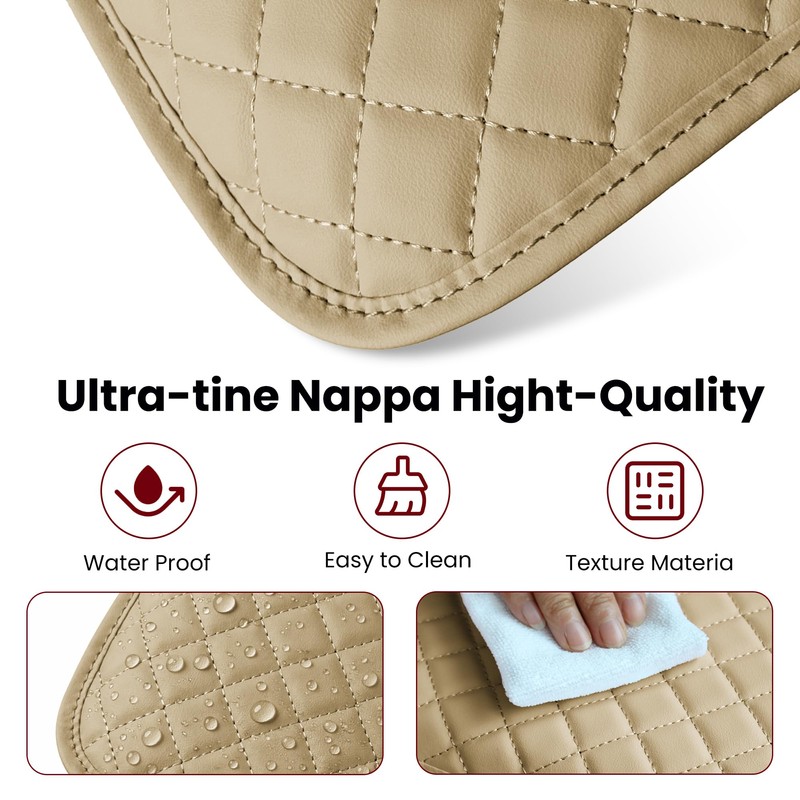 Upgraded Car Middle Center Console Cover,Microfiber Leather Car Armrest Cover