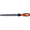 Bahco 1-110-08-2-2 Flat Cut 2-File with Handle, 8-Inch,Gray