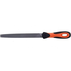 Bahco 1-110-08-2-2 Flat Cut 2-File with Handle, 8-Inch,Gray