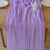 Cheesecloth Table Runner 35x120 Inches Boho Gauze Sheer Fabric Table