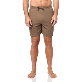 BOSS, Waffle Contrast Logo Lounge Shorts, Joshua tree, M