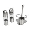 Stainless Steel Seasoning Bottle Multipurpose Food Grade Refillable Rustproof Salt