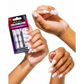 Artistic Colourluxe Press-On Tips - Kit Colourluxe Press-On Tips - Kits Nails - 30 Nails (Blizzard Beauty, Kit)