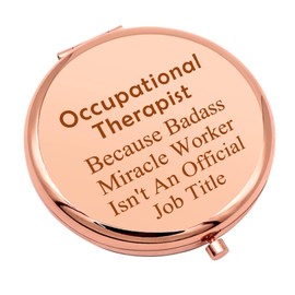 Occupational Therapy Gifts Compact Makeup Mirror Occupational Therapy Appreciation Gift Thank You Gift OT Gift Therapist Gifts Folding Makeup Mirror Graduation Christmas Birthday Gifts