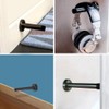 Door Stop, 6 Inch Long Door Stopper with Mute Rubber