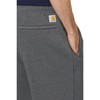 Carhartt Men's Relaxed Fit Midweight Fleece Short, Carbon Heather, Large