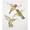 Mary Lake-Thompson Hummingbirds Sponge Cloth, Eco-Friendly, Machine Washable