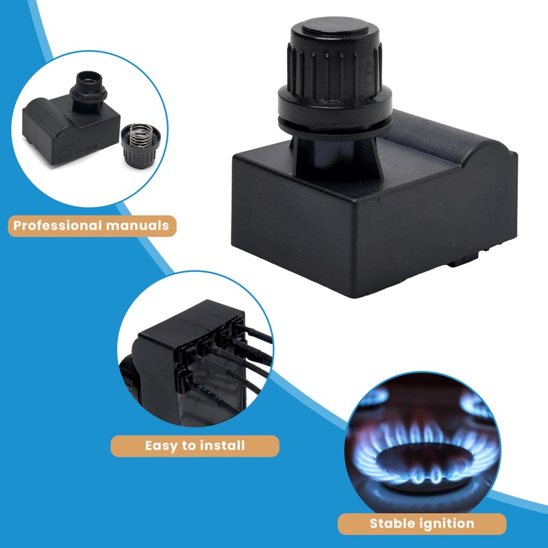 ZCLYUYA Grill Igniters for Charbroil Ignitor Replacement Kit, 4-Outlets Electronic