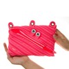 ZIPIT Monster 3-Ring Pencil Case, Pink