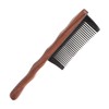 Mikinona Double Row Sandalwood Massage Comb Durable Anti-static Hairdressing Tool