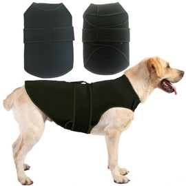 Caslfuca Dog Anxiety Vest Calming Jacket for Small Medium Large Dogs, Dog Shirt Wrap for Indoor Outdoor Fireworks, Thunder, Travel, Separation