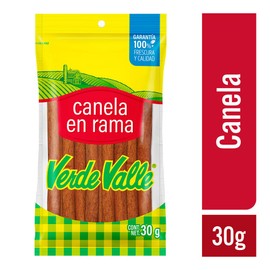 Verde Valle Canela En Rama - 30 g